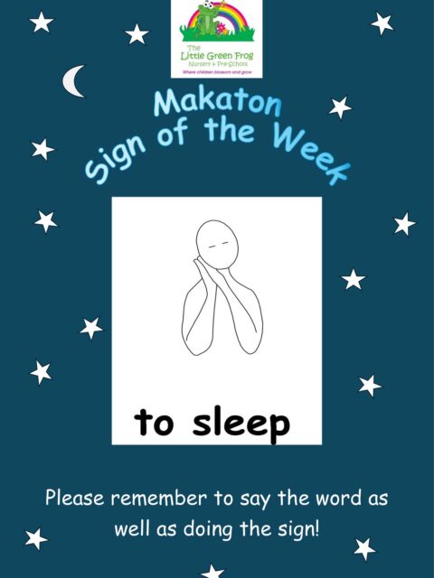 🐸A nice easy sign to remember for the first in our new series of makaton signs of the week

#otley #otleypreschool #otleybabies #communicationwithkids #babies